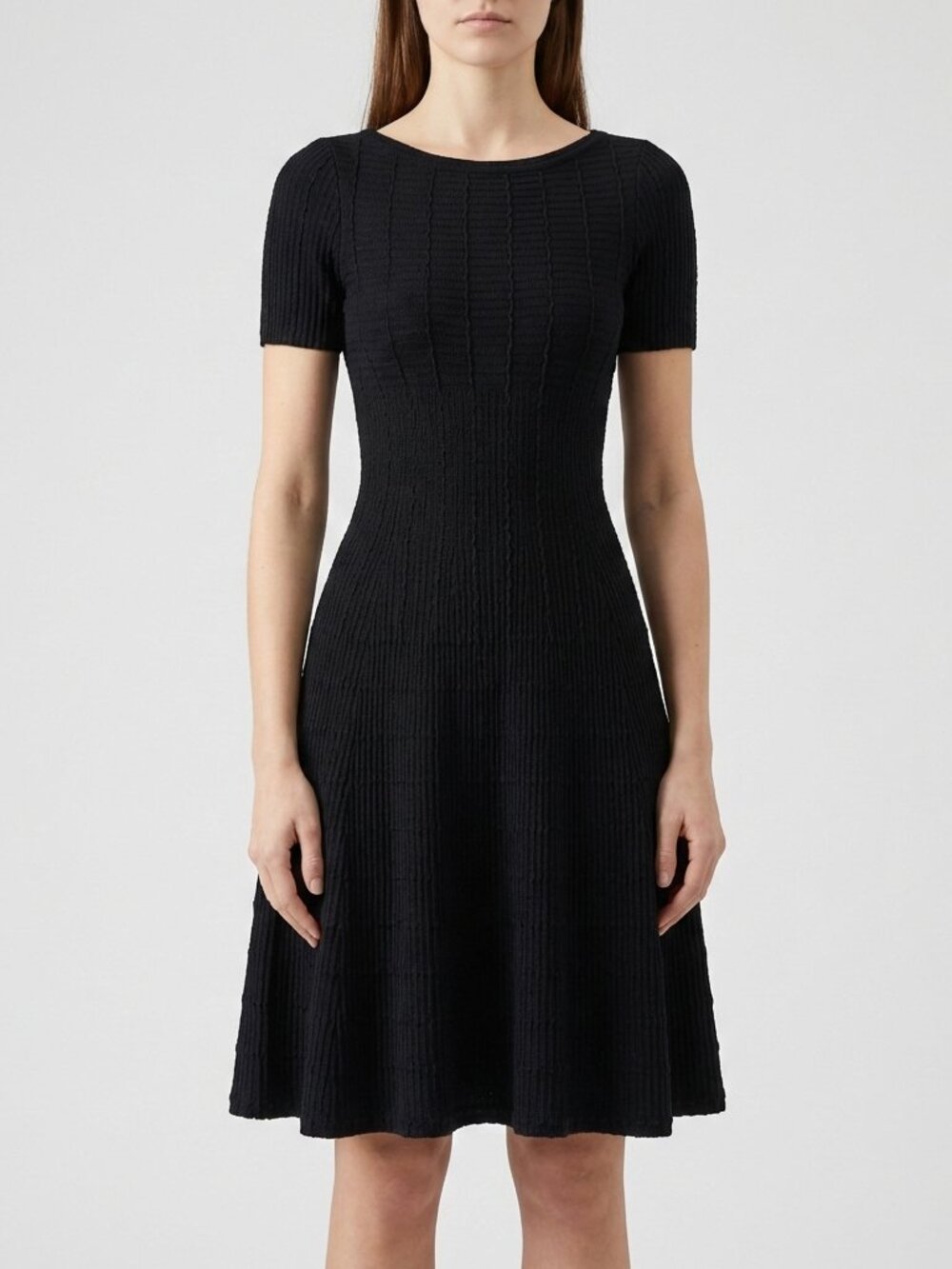 Alaia Ribbed Knit Dress with Cutout Back Size FR 36 US 4 NEW NWT